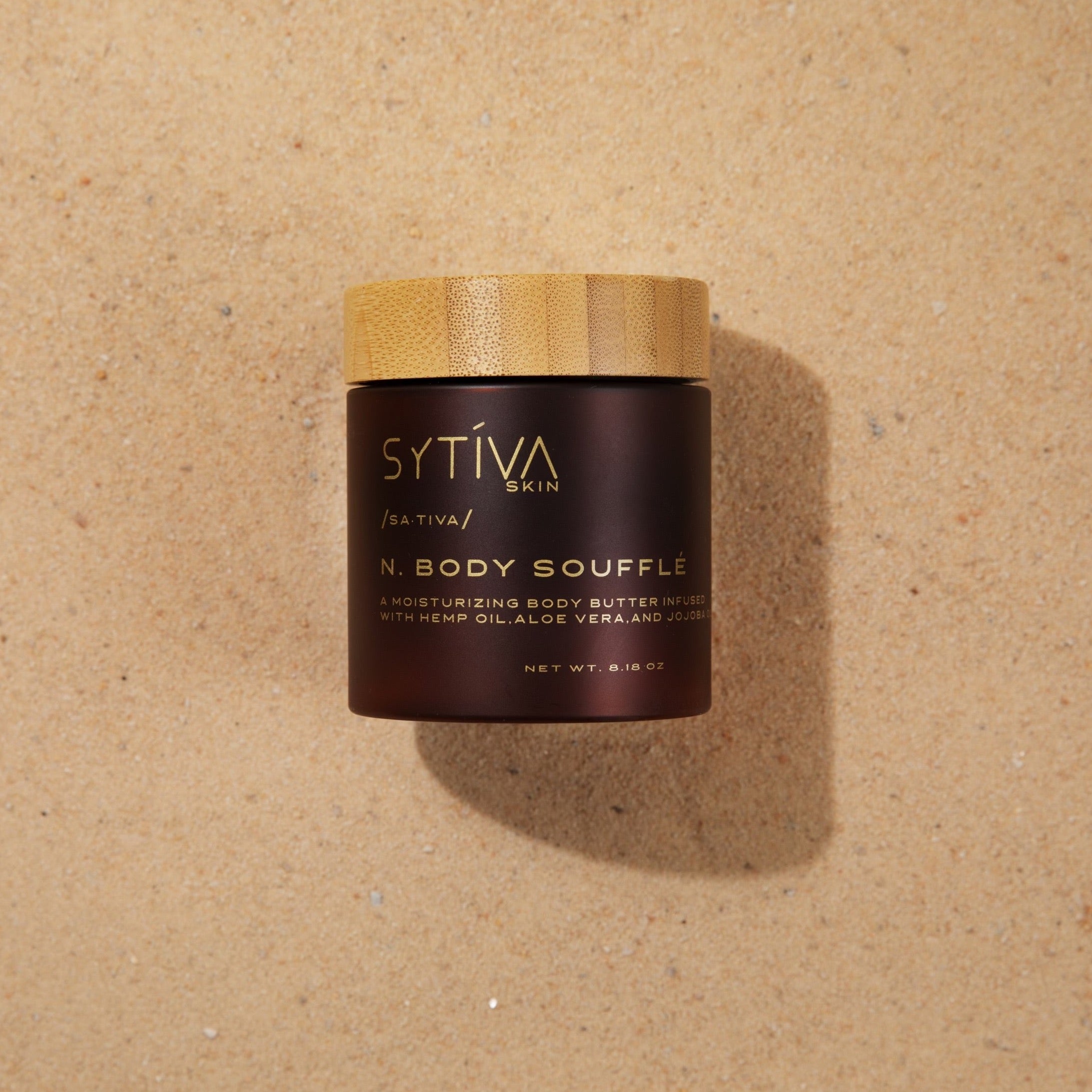 Shop our moisturizing body souffle’ body butter sytivaskin